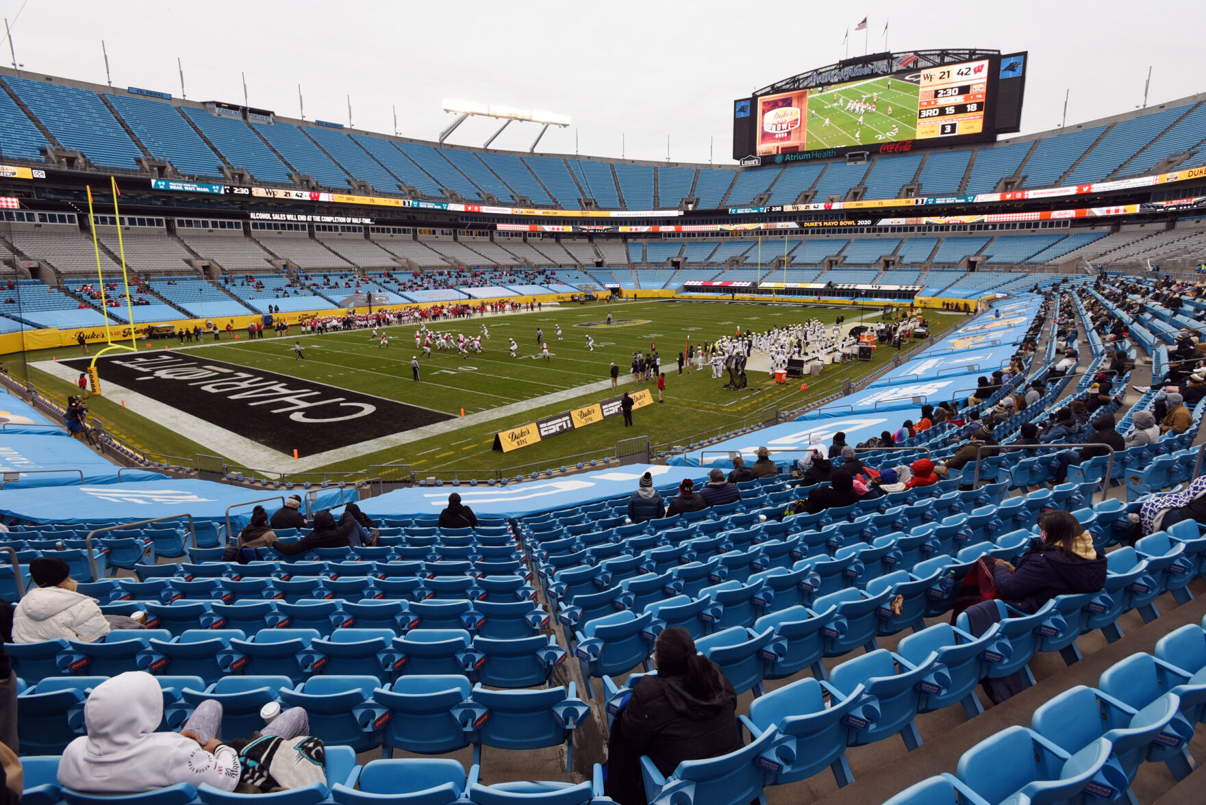 Wisconsin Wake Forest Duke's Mayo Bowl